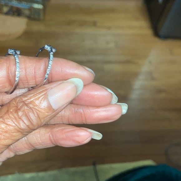 Sun Geuine Diamond Earrings - Picture 2 of 5